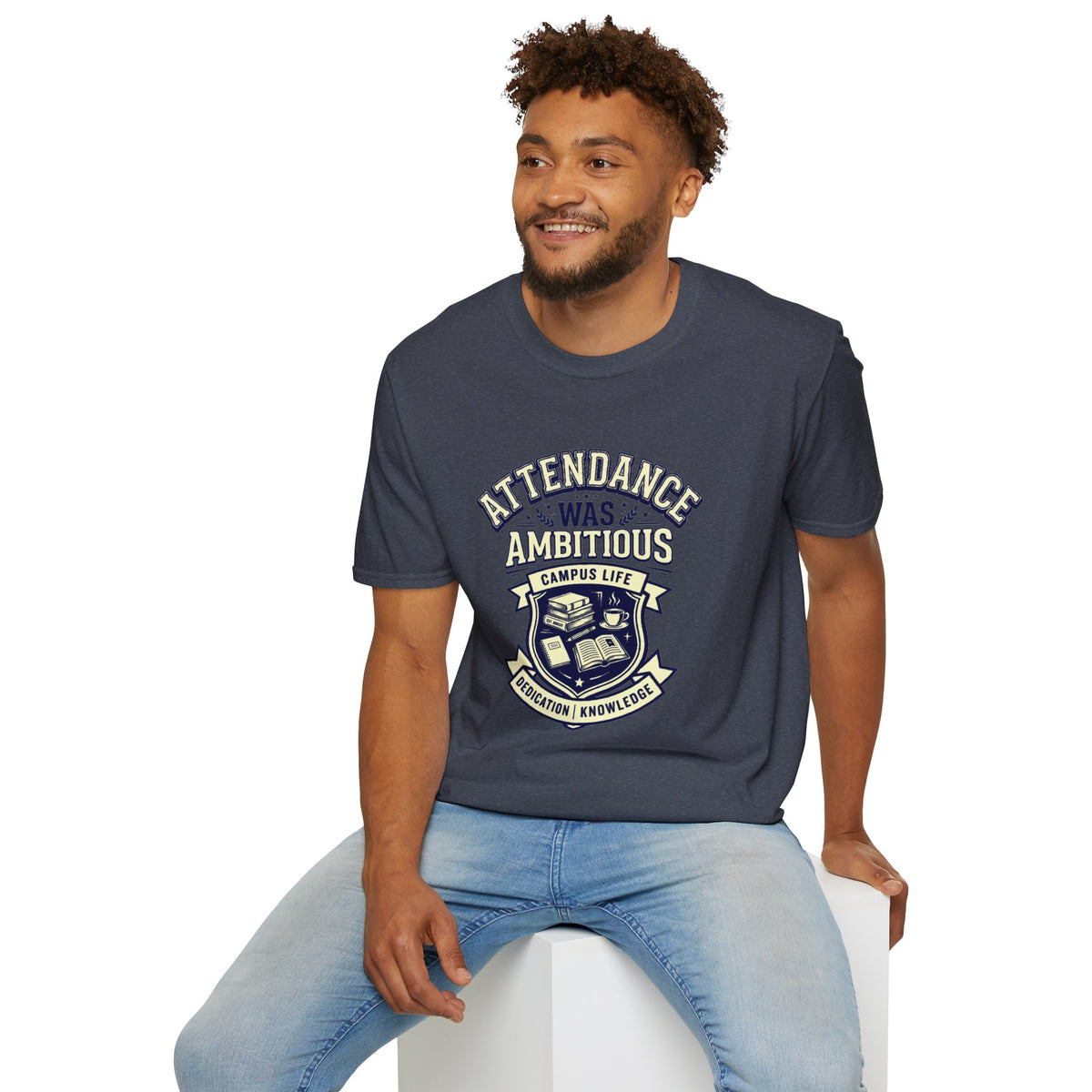 Attendance Ambitious T-Shirt — School Spirit Emblem Tee - Trending Now - August 2026