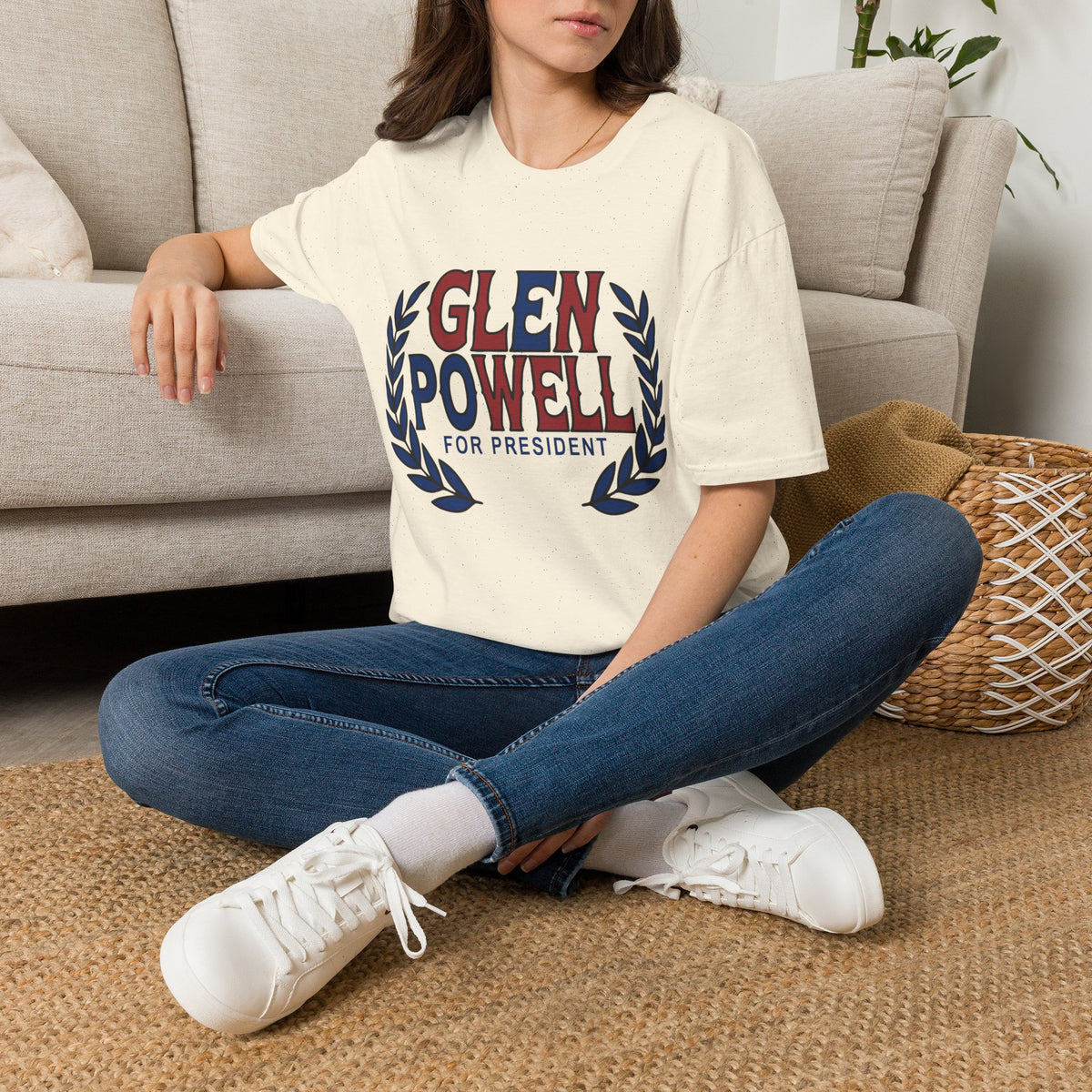 Glen Powell For President Campaign T-Shirt - Trending Now - August 2026
