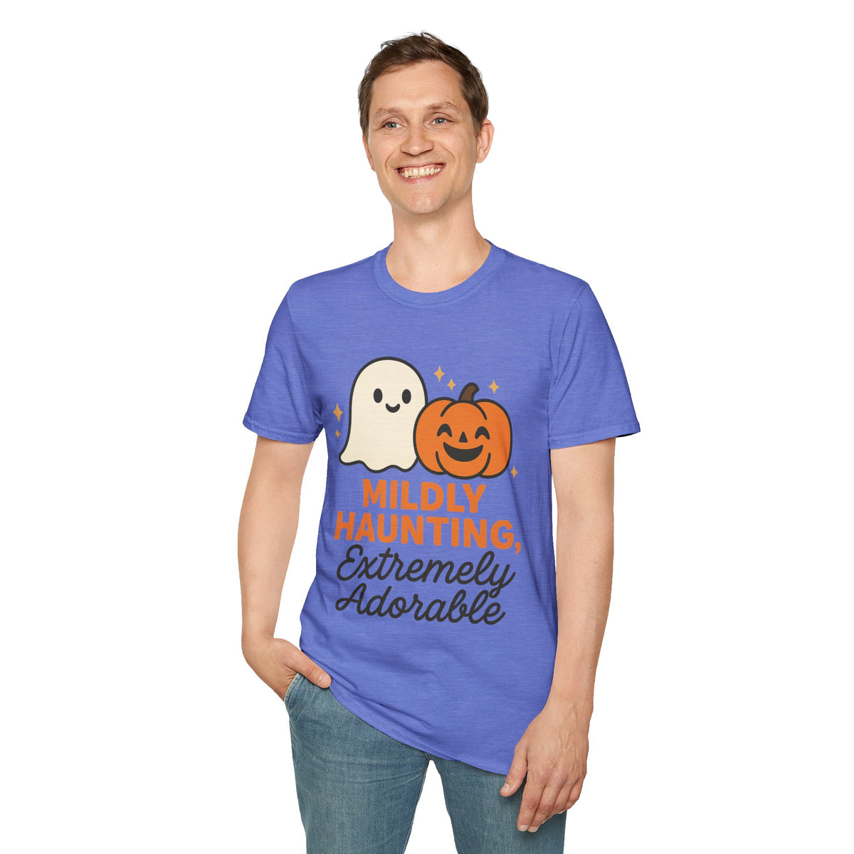 Mildly Haunting Extremely Adorable Ghost T-Shirt, Cute Halloween Pumpkin Tee - Trending Now - September 2026