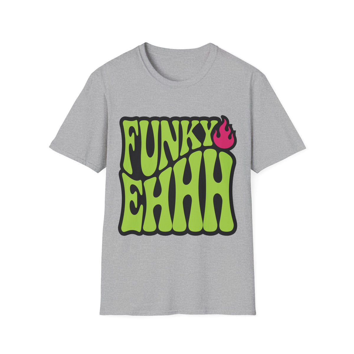 Funky Chili T-Shirt — Retro Psychedelic Green Flame Graphic Tee - Trending Now - August 2026