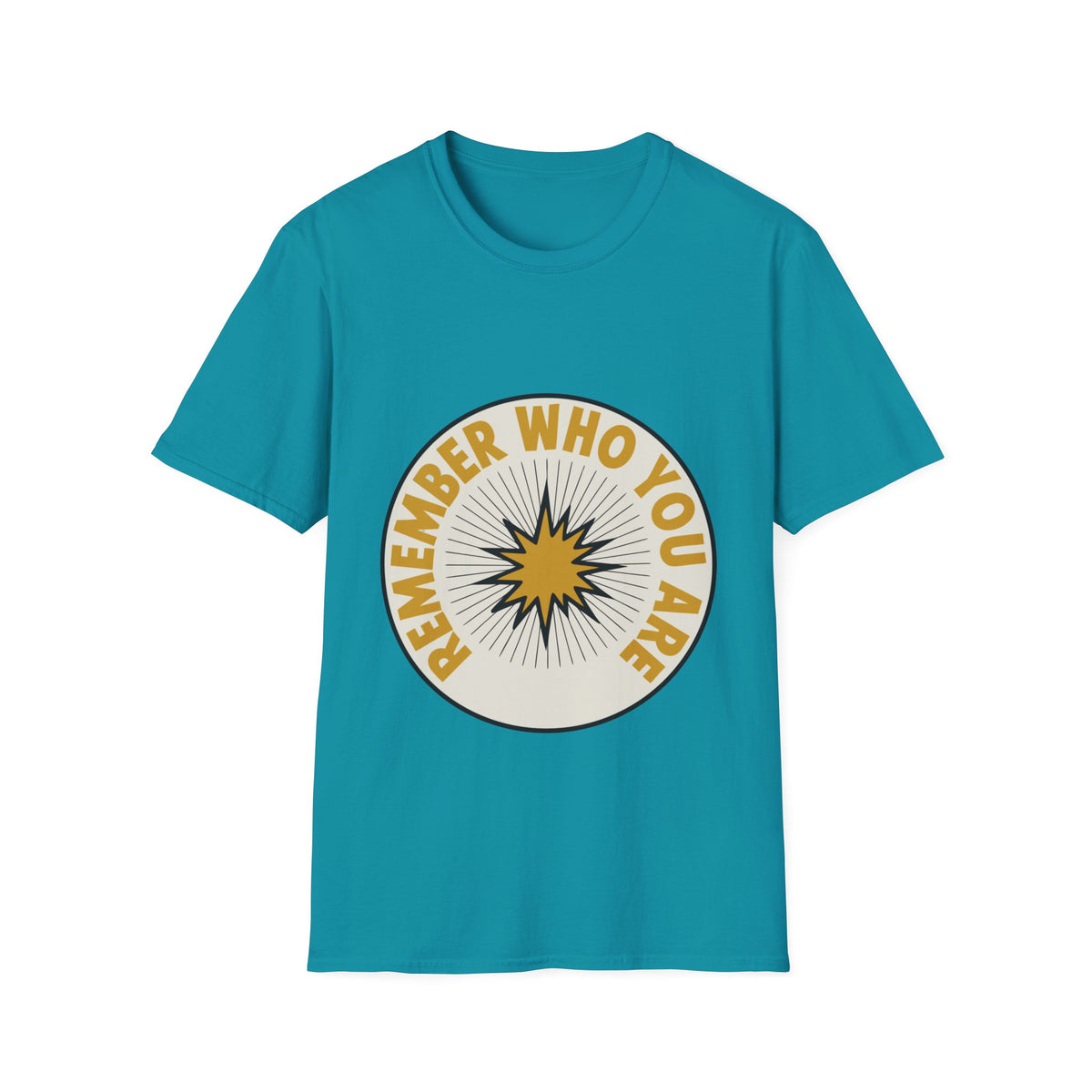 Remember Who You Are T-Shirt — Inspirational Retro Sunburst Tee - Trending Now - August 2026