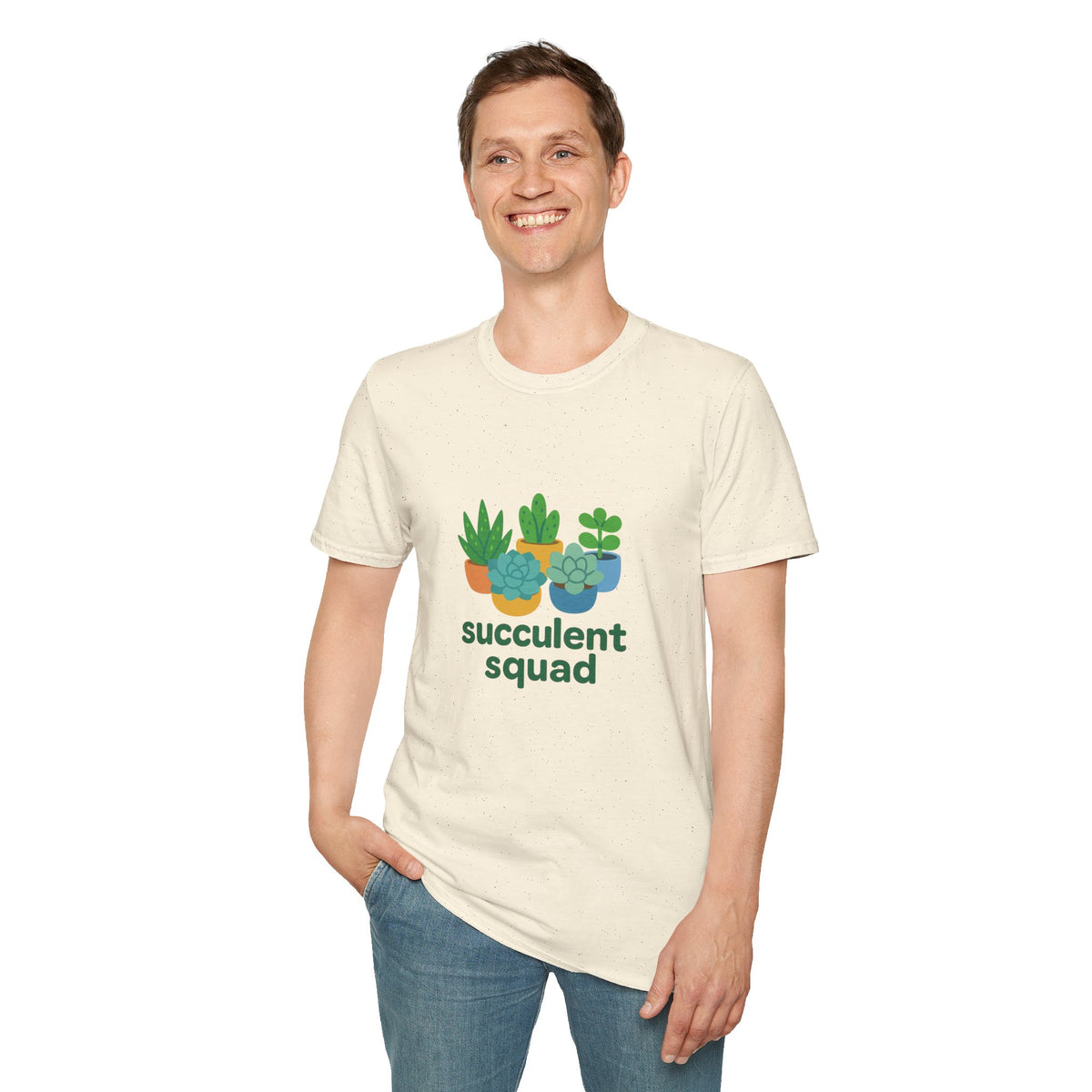 Succulent Squad T-Shirt — Cute Plant Graphic Tee for Garden Lovers - Trending Now - August 2026