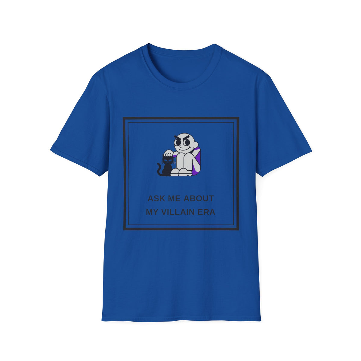 T-Shirt — "Ask Me About My Villain Era" Graphic Tee (Cute Villain Skull Design) - Trending Now - August 2026