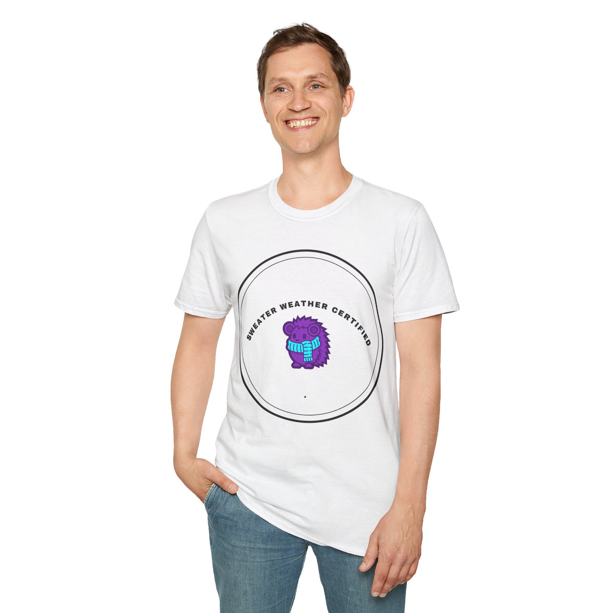 “Water Weather Certified” Graphic T-Shirt — Cute Purple Monster Badge Tee - Trending Now - September 2026