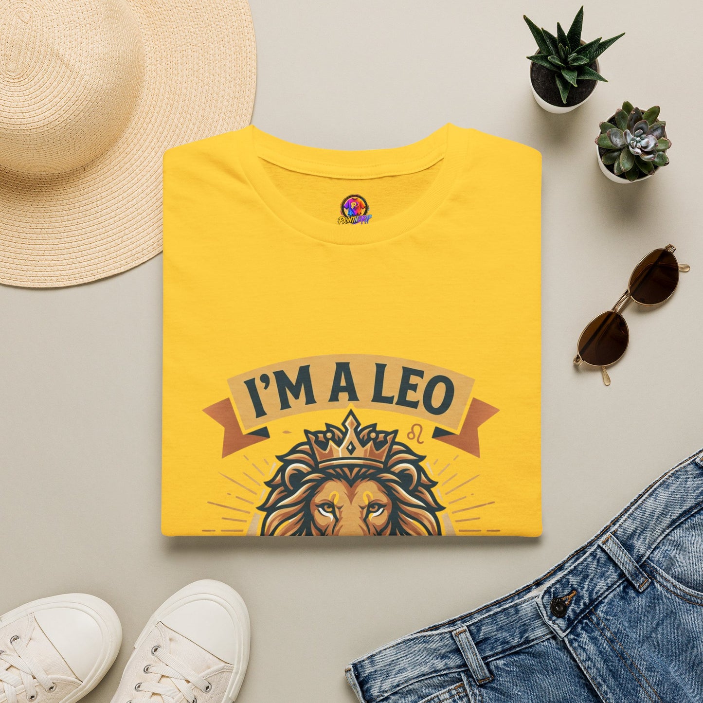 I’m a Leo Lion Zodiac T-Shirt — 'Of Course I’m the Main Character' Horoscope Tee