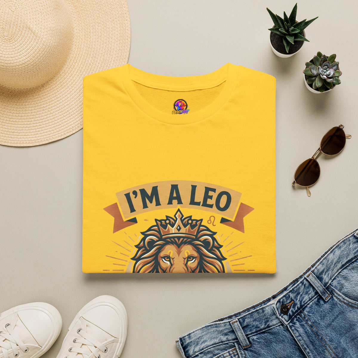 I’m a Leo Lion Zodiac T-Shirt — 'Of Course I’m the Main Character' Horoscope Tee