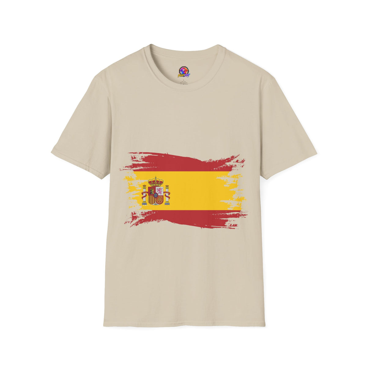 Spain Flag T-Shirt — Distressed Spanish Flag Graphic Tee