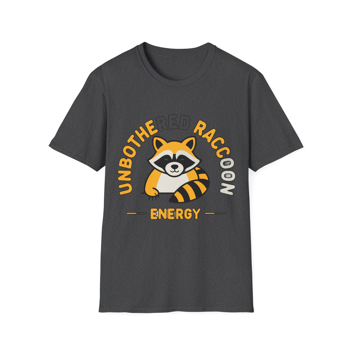 Unbothered Raccoon T-Shirt — Cute Relaxed Graphic Tee ("Unbothered Raccoon Energy") - Trending Now - August 2026