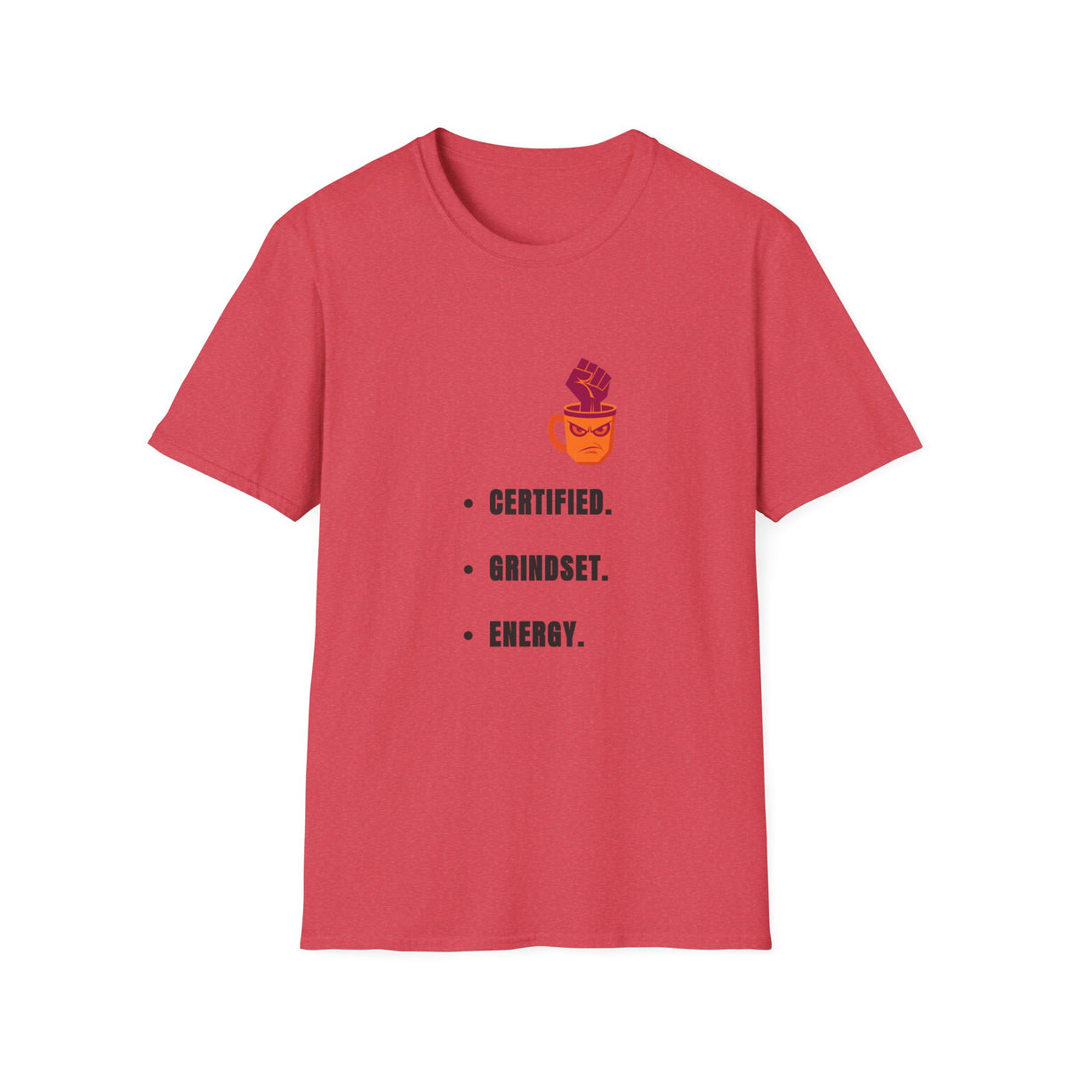 Certified Mindset Tee — "Certified. Mindset. Energy." Motivational Graphic T-Shirt - Trending Now - September 2026