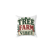 Christmas Tree Farm Vibes Pillow