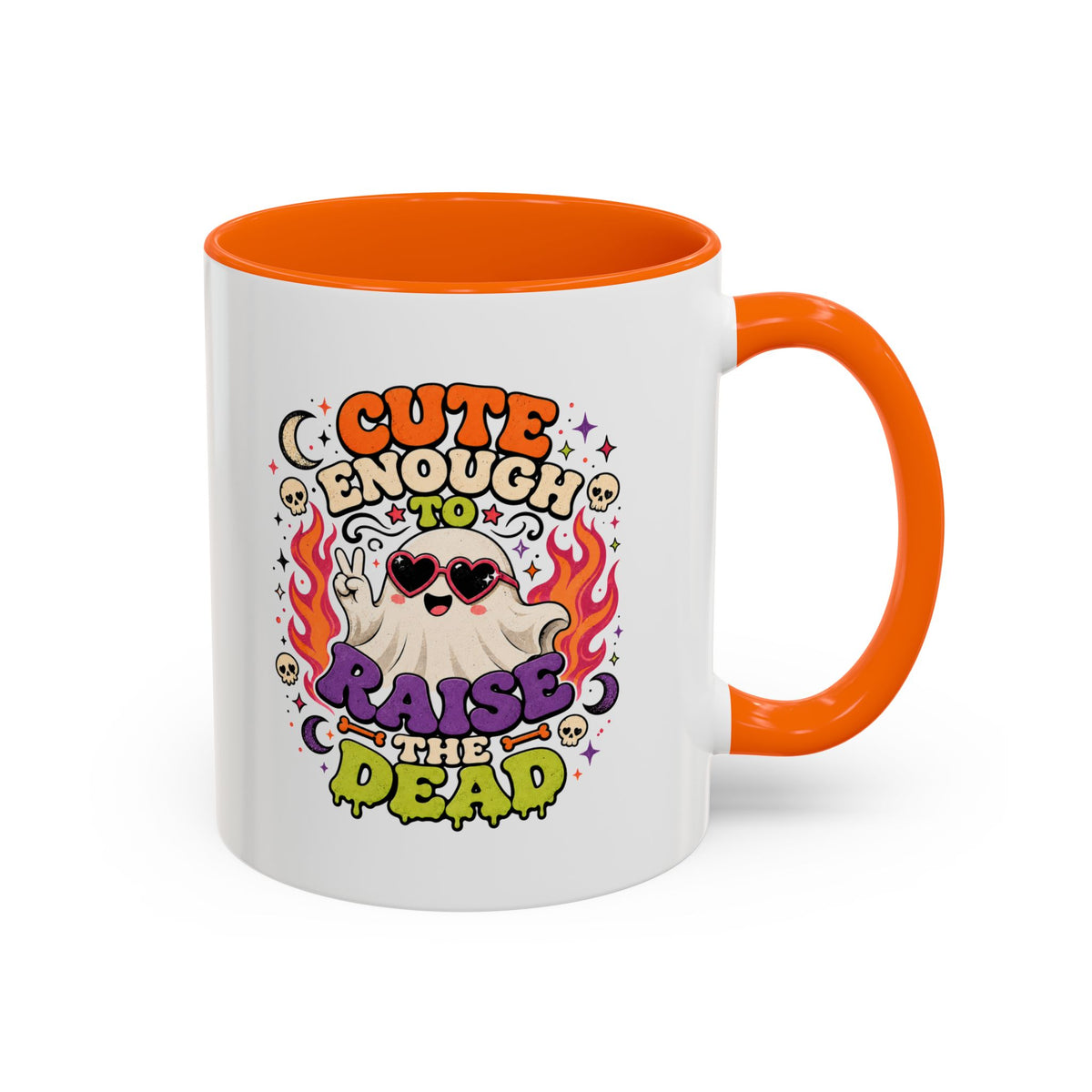 Halloween  Cute Enough Accent Coffee Mug