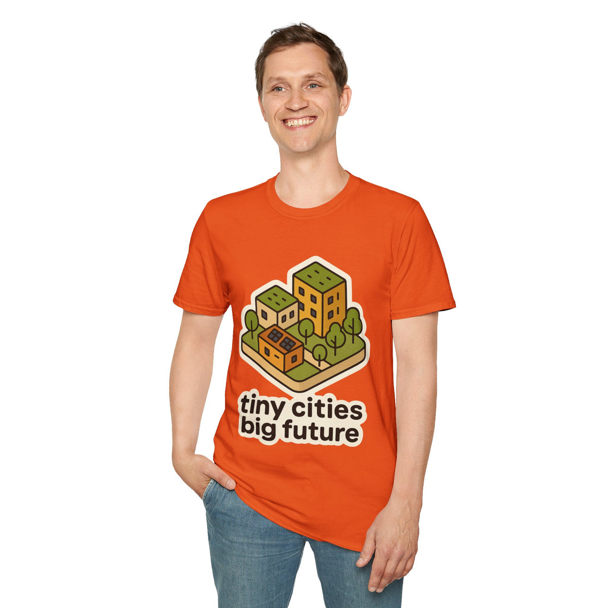 Tiny Cities Big Future T-Shirt — Eco Urbanism Graphic Tee - Trending Now - September 2026