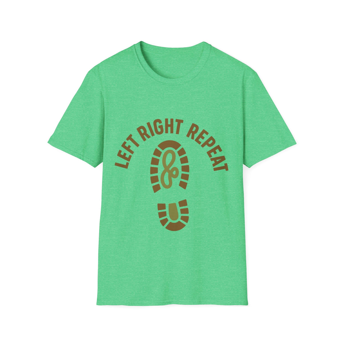 Left Right Ready Bootprint T-Shirt - Trending Now - September 2026