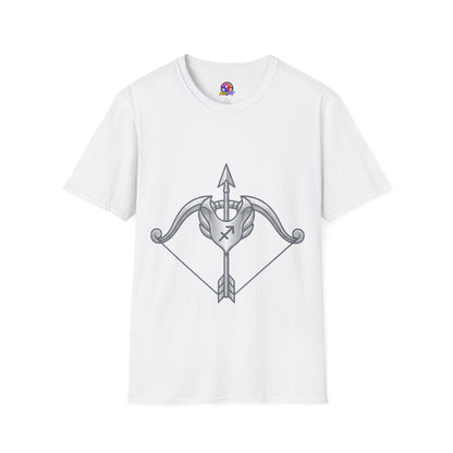 Arrow Heart T-Shirt — Minimal Cupid Bow & Arrow Design