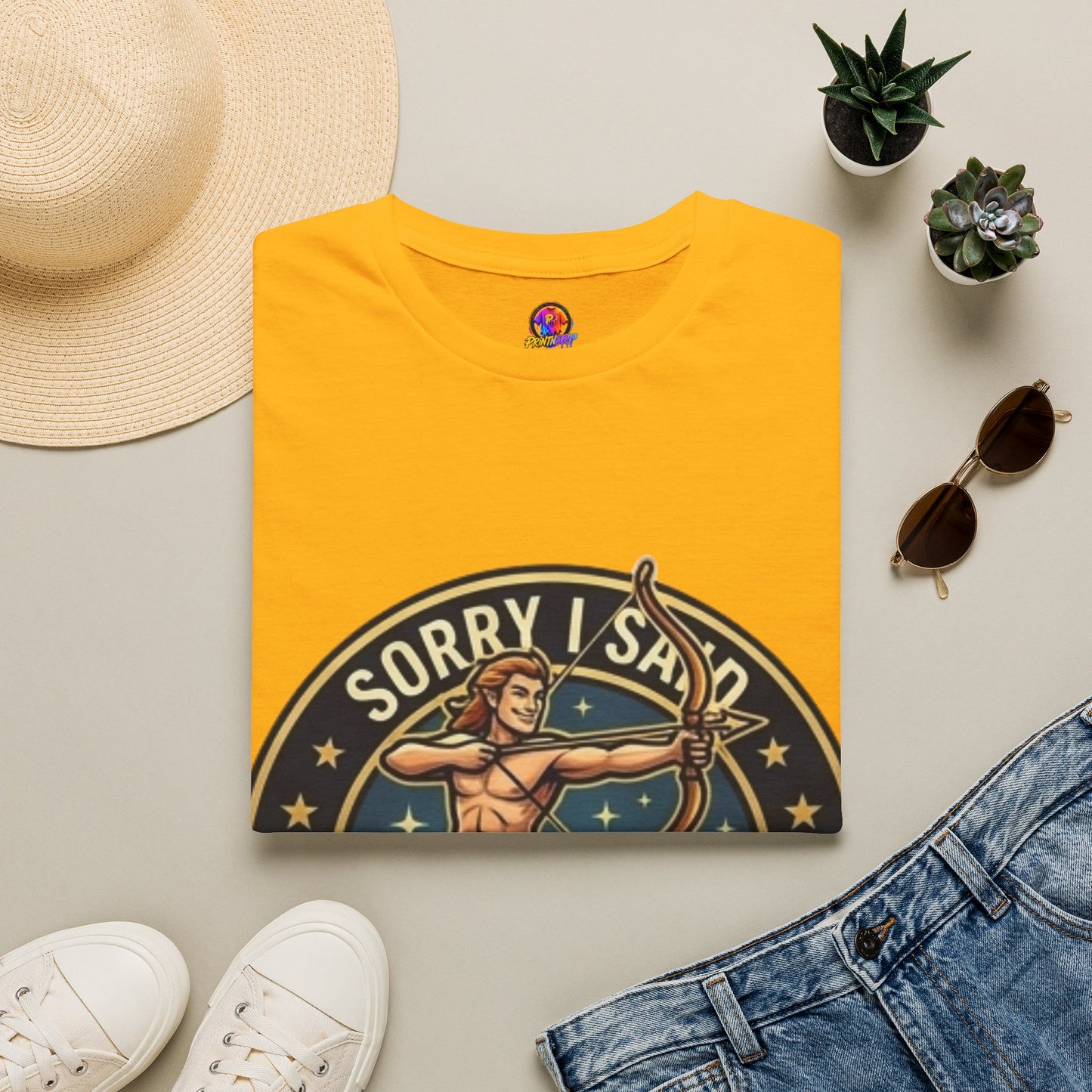 Sagittarius T-Shirt "Sorry I Said What Everyone Else Was Thinking" – Zodiac Archer Graphic Tee