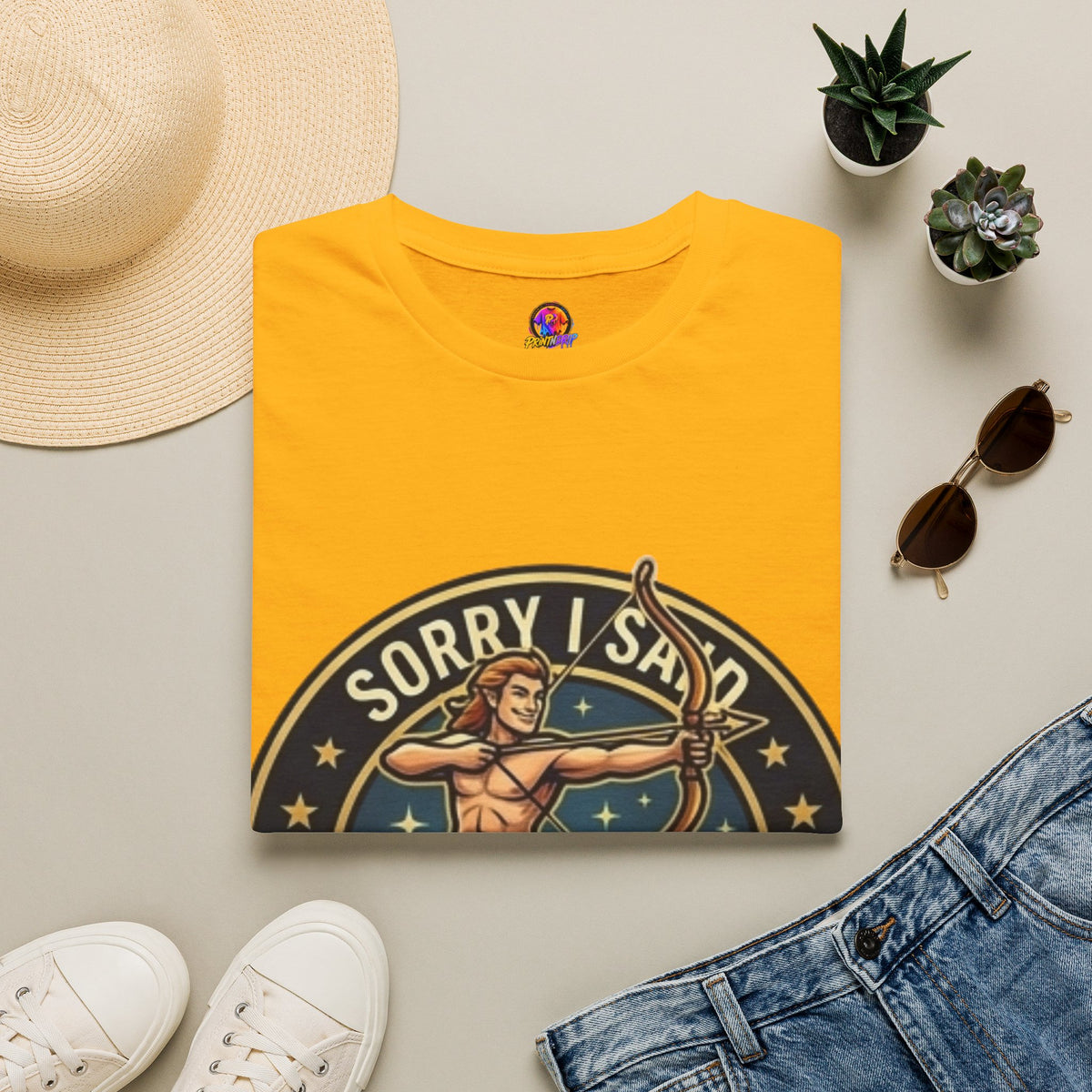 Sagittarius T-Shirt "Sorry I Said What Everyone Else Was Thinking" – Zodiac Archer Graphic Tee