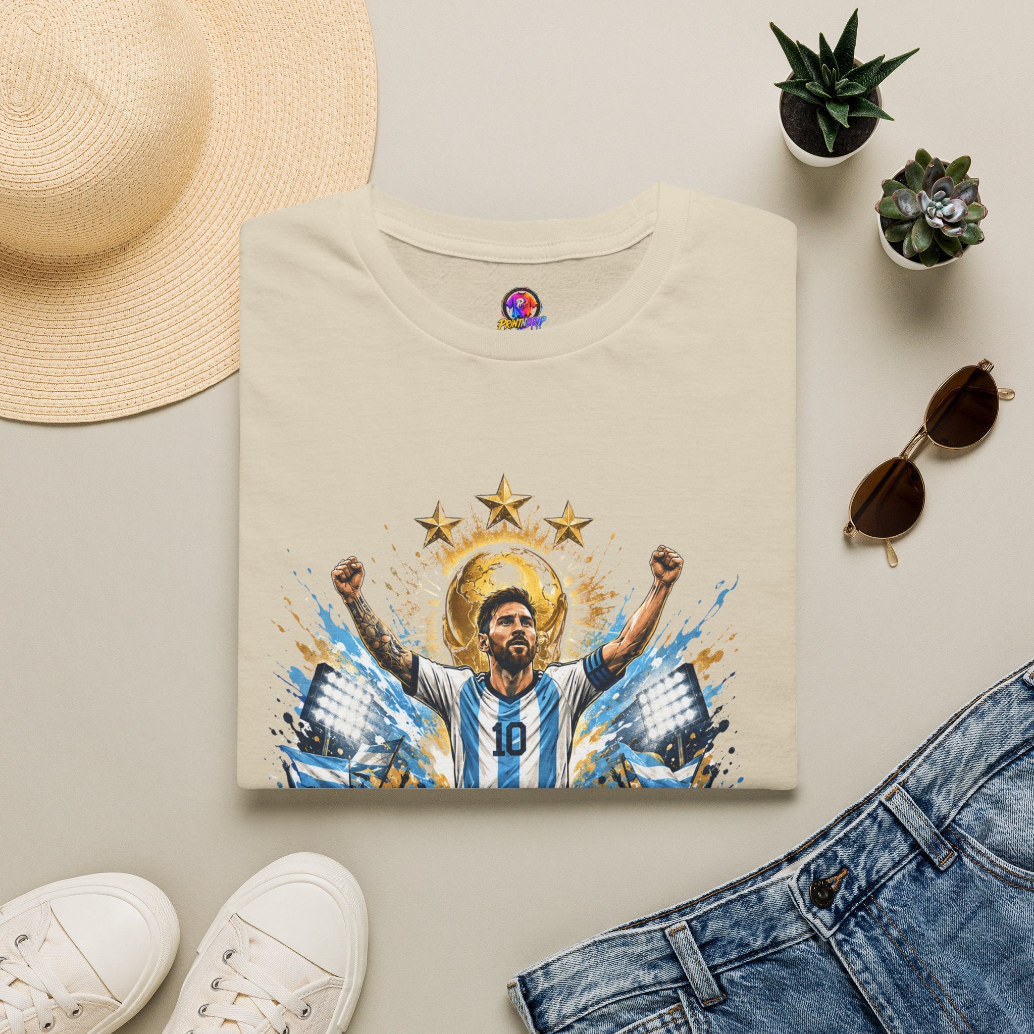 Argentina Soccer Legend 'El Diez' T‑Shirt