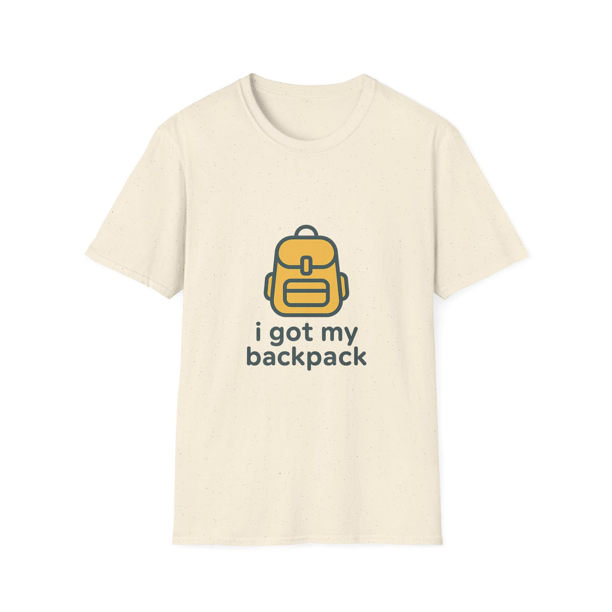 Minimalist Backpack Graphic T‑Shirt – Cute Tiny Backpack Logo Tee - Trending Now - August 2026