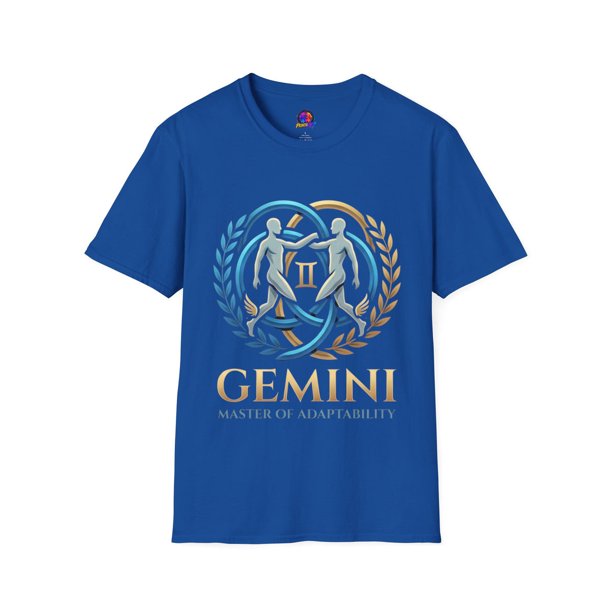 Gemini Zodiac T-Shirt — 'Gemini: Master of Adaptation' Astrological Graphic Tee