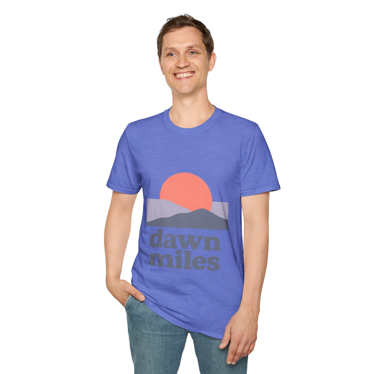 Dawn Miles Running Tee — Sunrise Graphic Short-Sleeve Shirt - Trending Now - September 2026