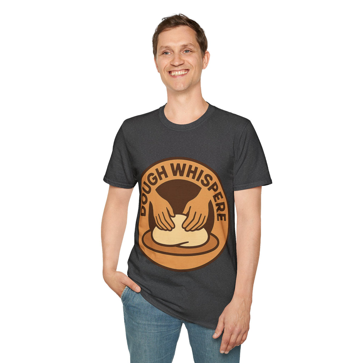 Baker Logo T-Shirt — "Dough Whisperer" Crew Tee- Trending Now - September 2026
