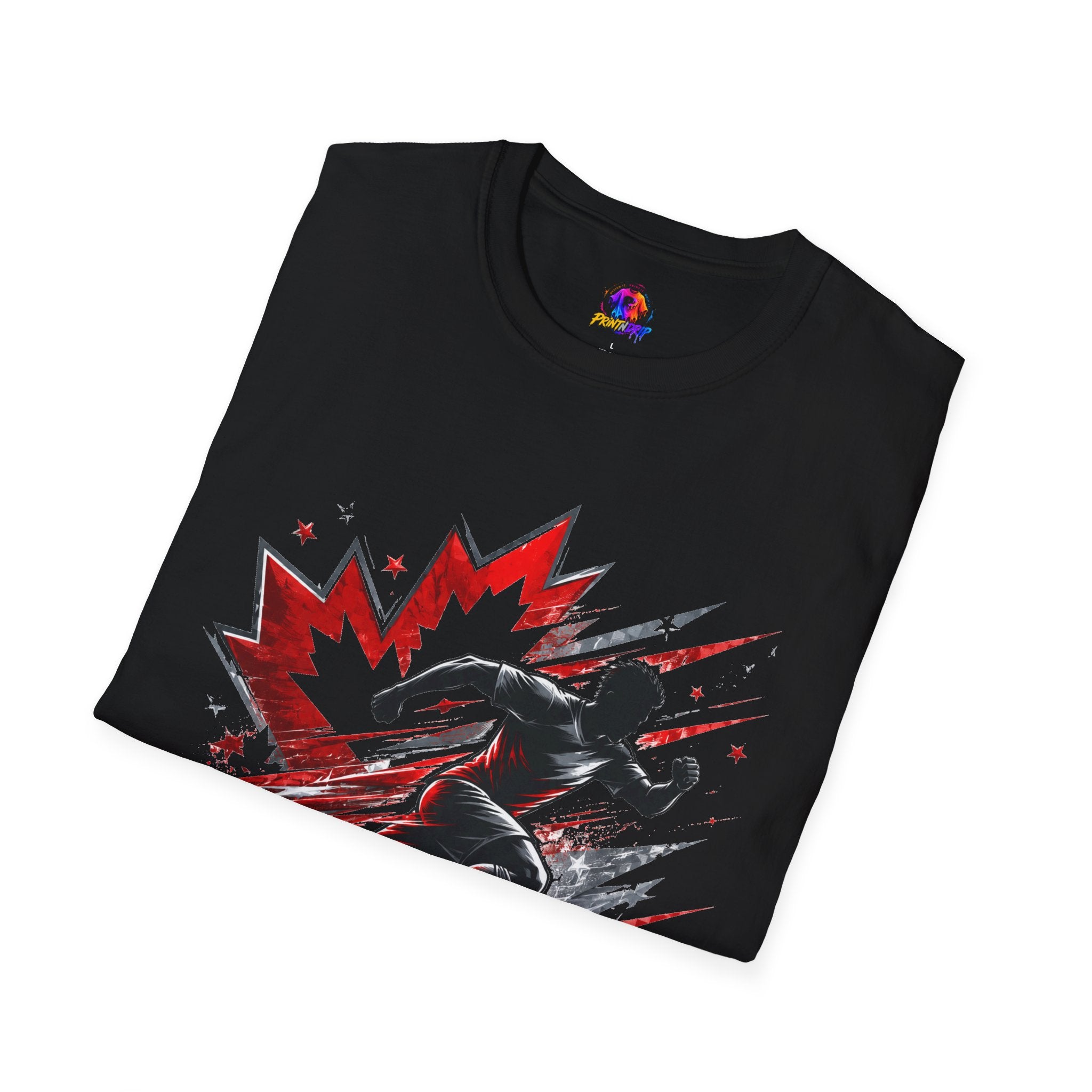 Canada Northern Force Running T‑Shirt — Canada Maple Runner Athletic Tee
