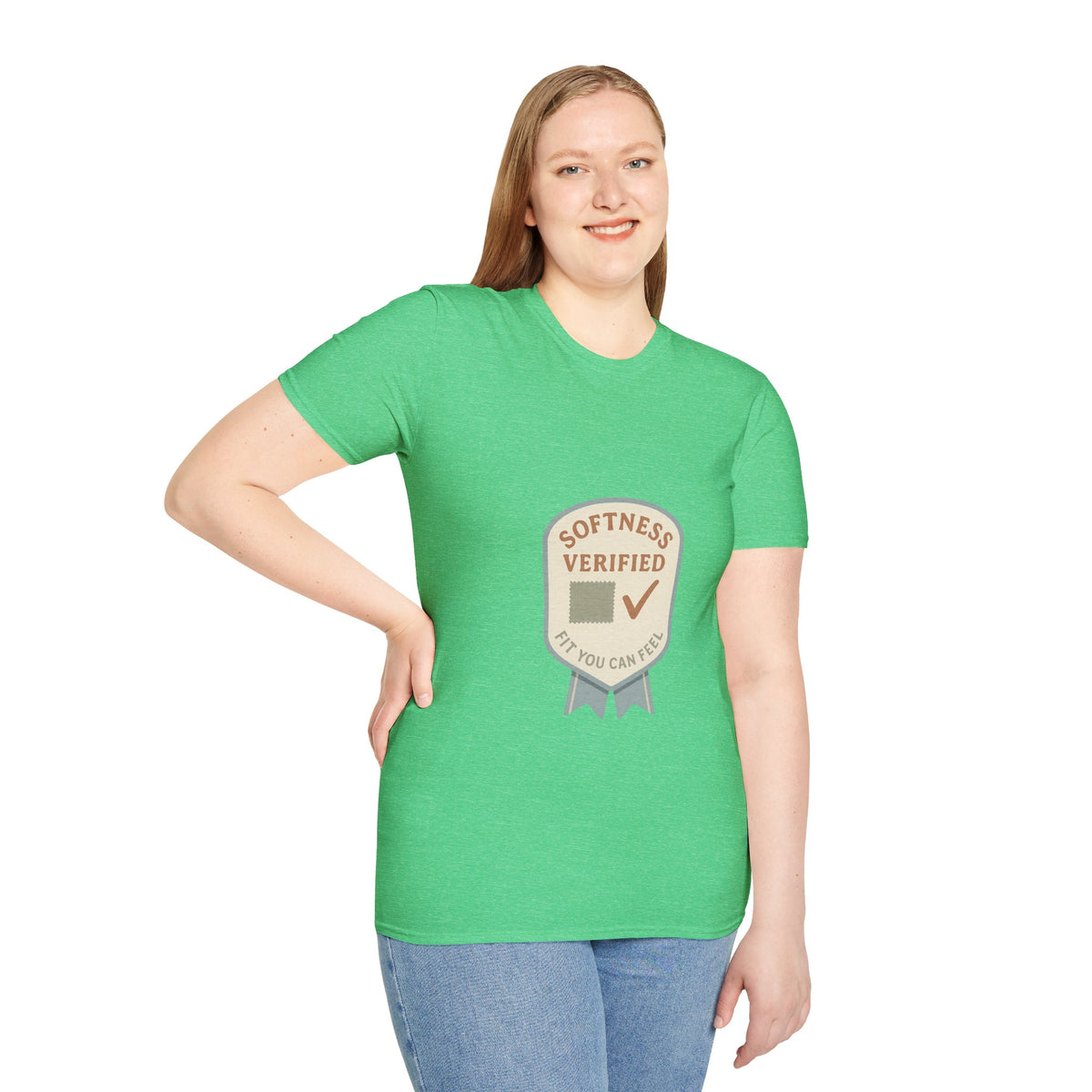 Softness Verified Badge T-Shirt — Cozy Comfort Graphic Tee - Trending Now - October 2026