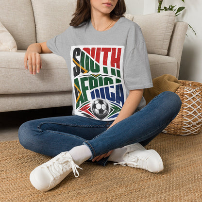 South Africa Soccer T-Shirt — Vintage Flag Football Fan Tee