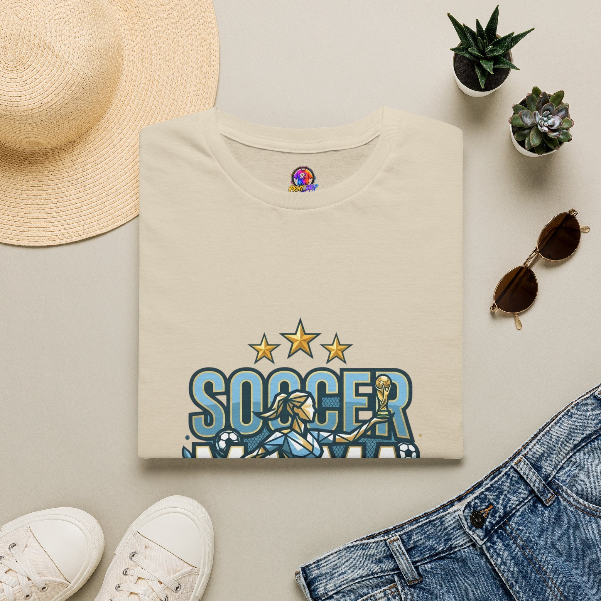 Soccer Mama 2026 T-Shirt — Women's Supporter Mom Tee