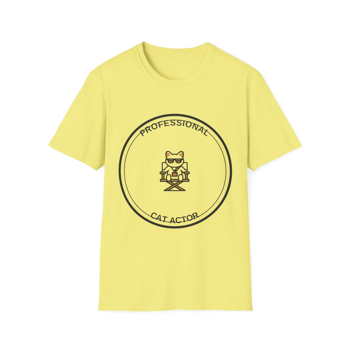 T-Shirt — "Professional Cat Actor" Graphic Tee - Trending Now - August 2026