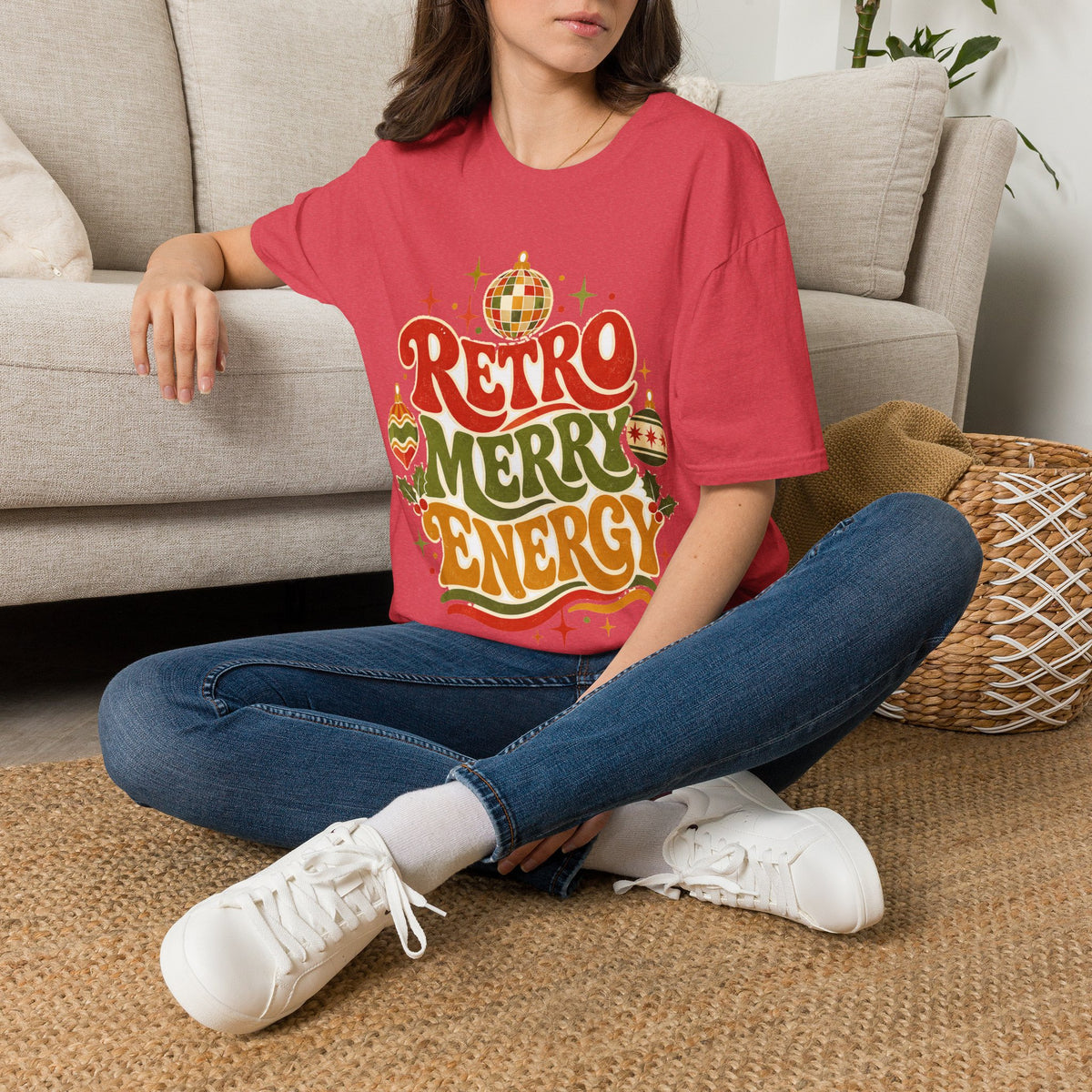 Retro Merry Energy T-Shirt