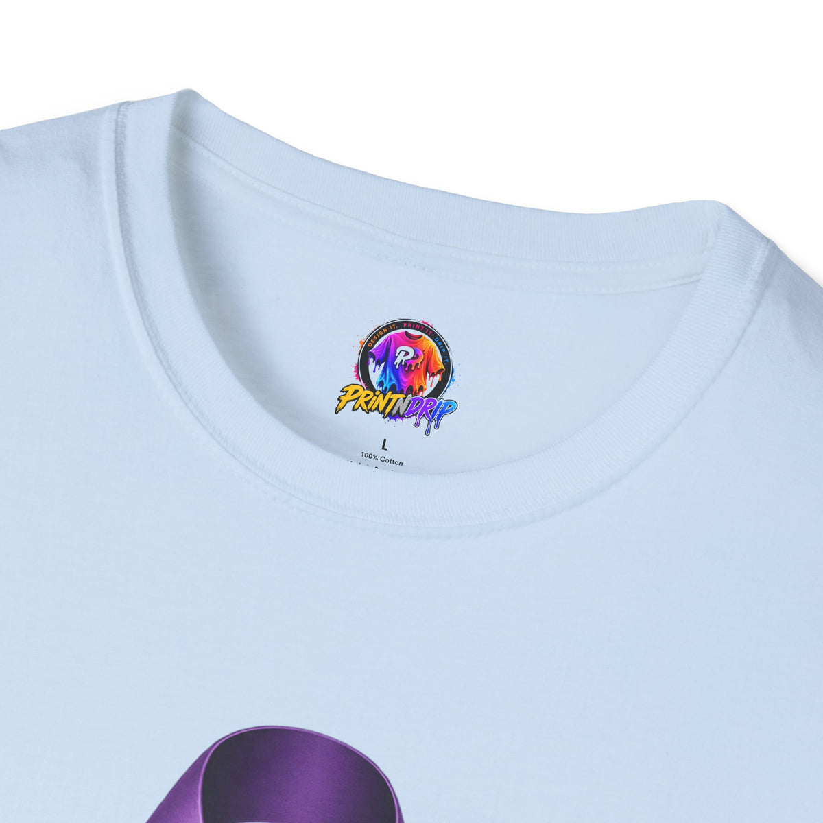 Choose Respect Purple Ribbon T‑Shirt — Domestic Violence Awareness Tee