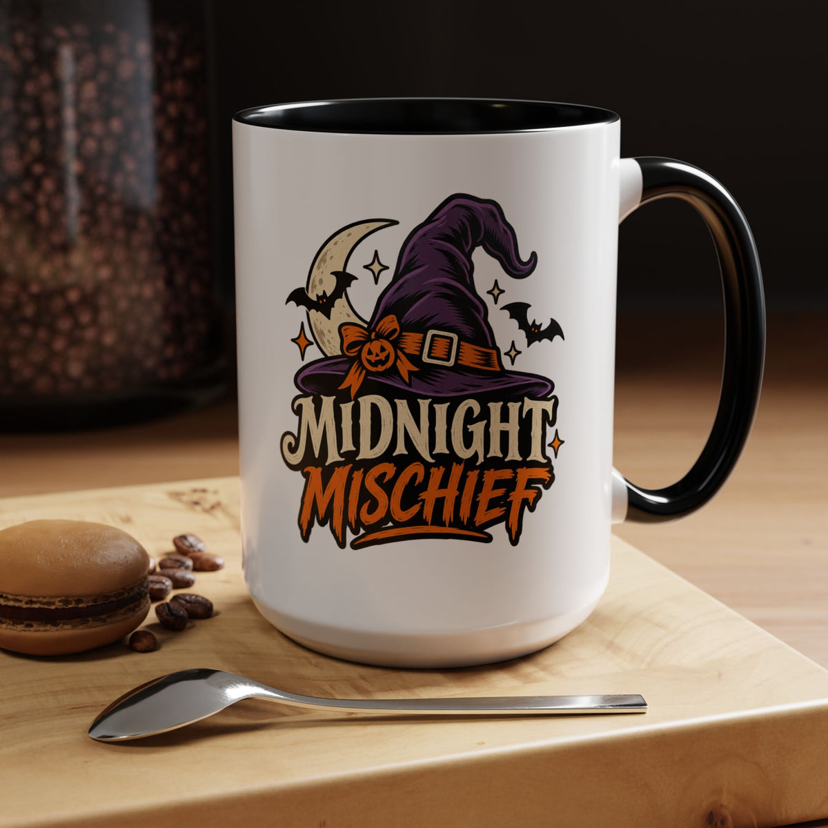Midnight Mischief Halloween Coffee Mug — Accent 11/15oz