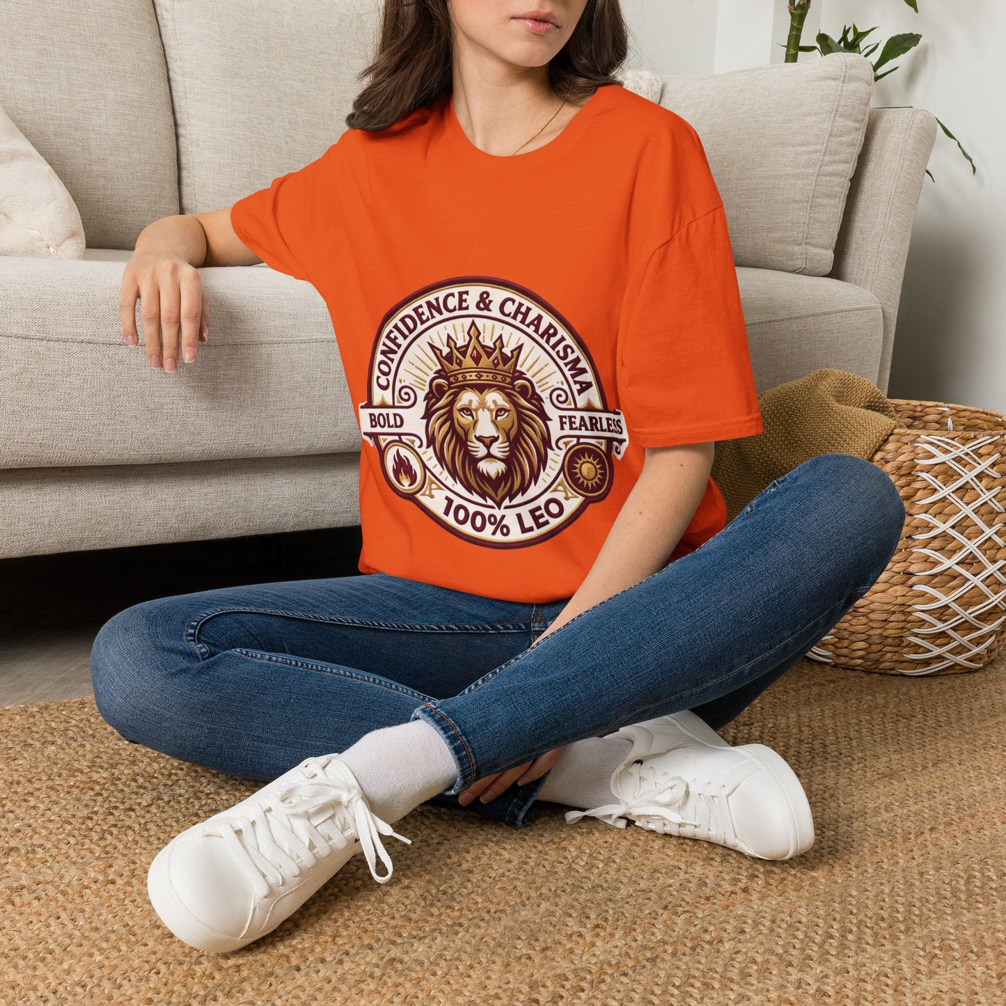 Leo Zodiac T-Shirt — Confidence & Charisma Lion Horoscope Tee