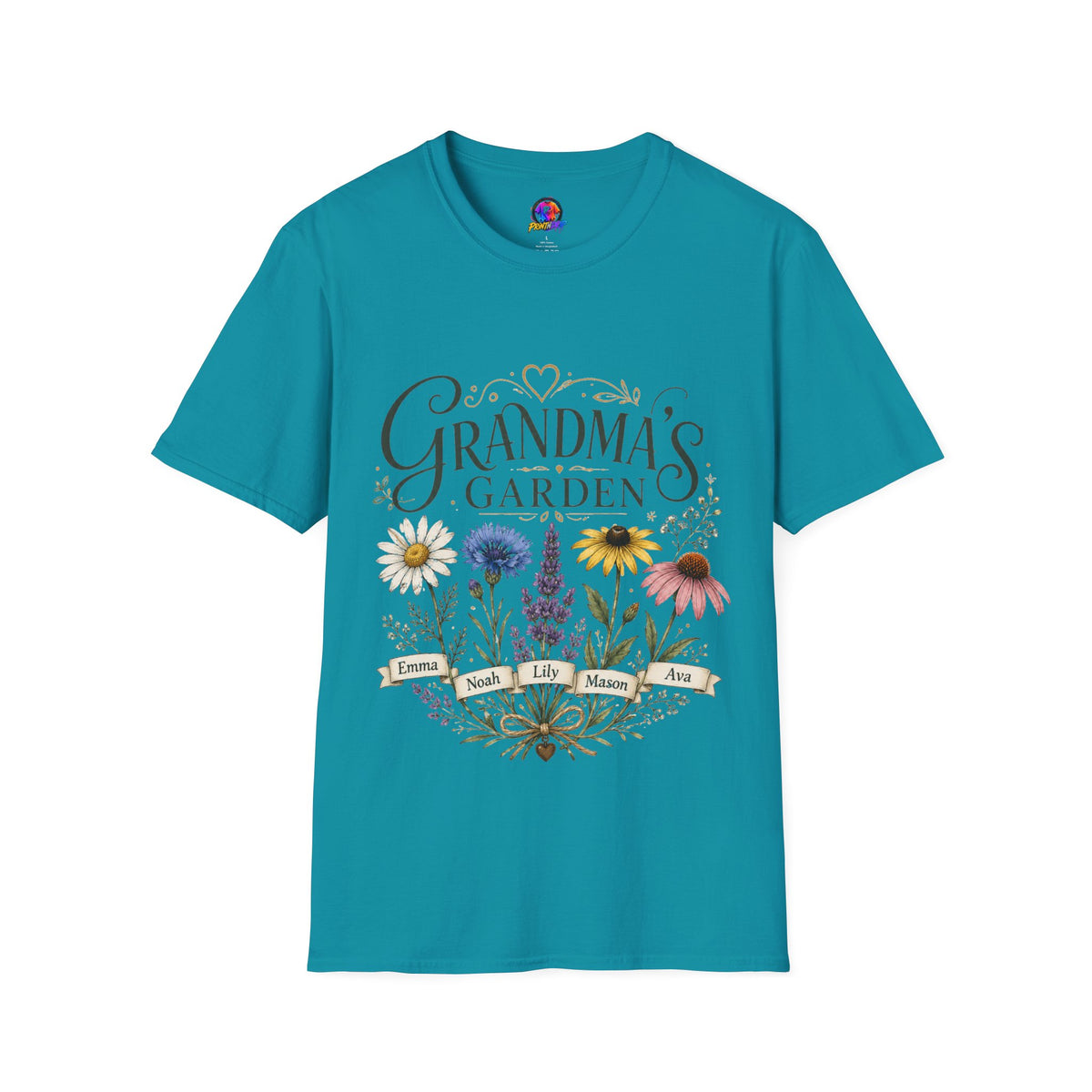 Grandma's Garden T-Shirt — Floral ‘Grandma’s Garden’ Gift Tee