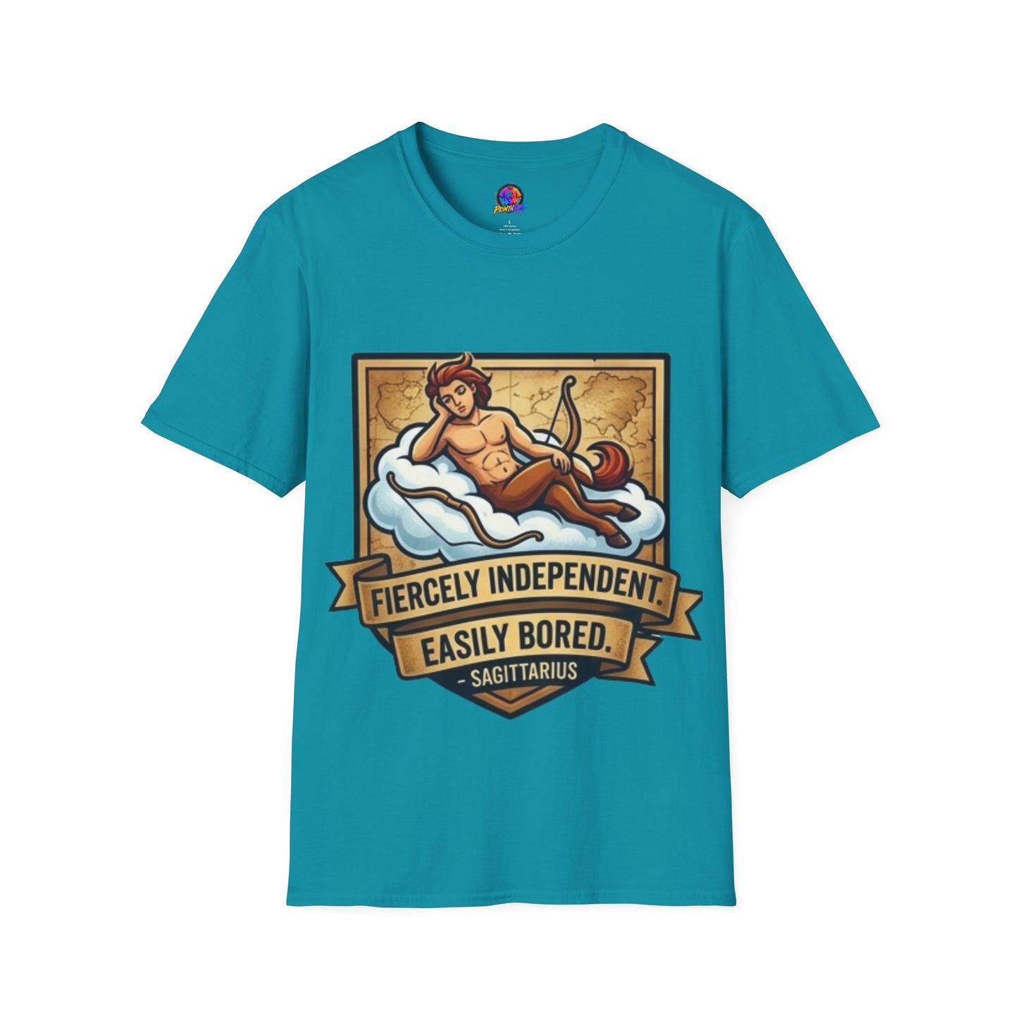 Sagittarius Zodiac T‑Shirt — Fiercely Independent, Easily Bored Astrology Tee