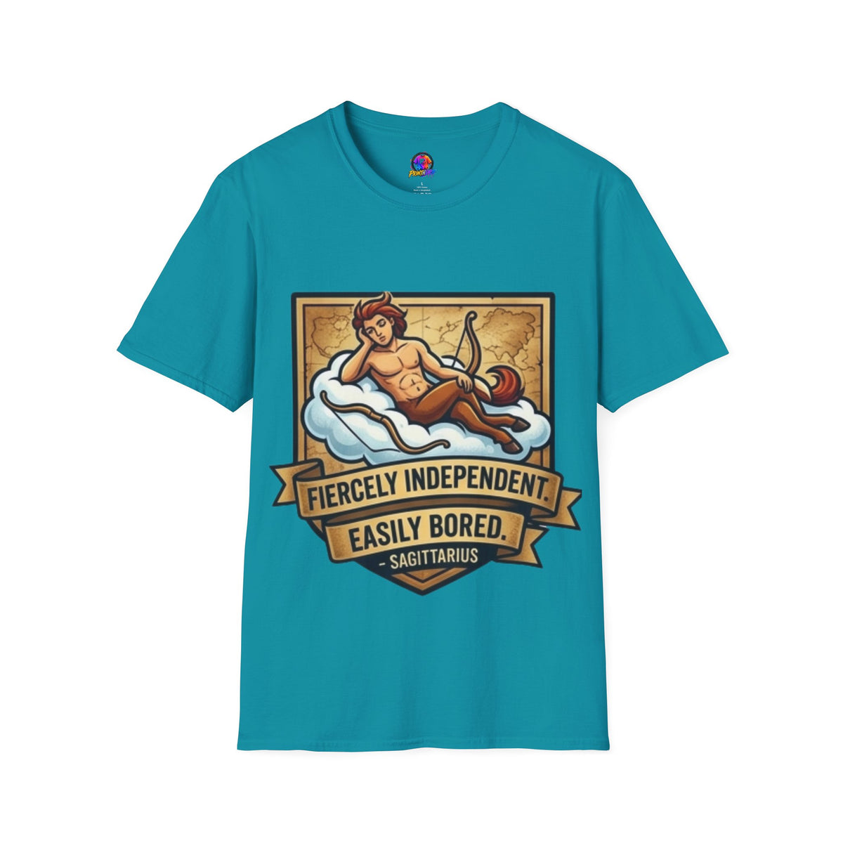Sagittarius Zodiac T‑Shirt — Fiercely Independent, Easily Bored Astrology Tee