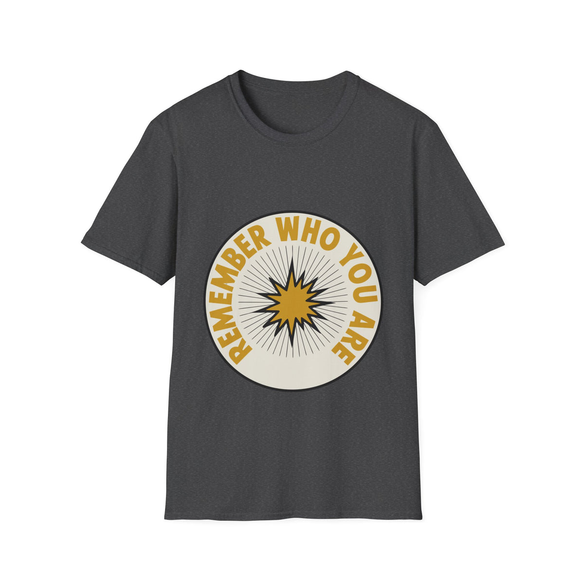 Remember Who You Are T-Shirt — Inspirational Retro Sunburst Tee - Trending Now - August 2026