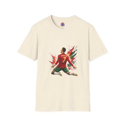 Portugal Soccer Player #7 Graphic T‑Shirt — Dynamic Portugal Fan Tee