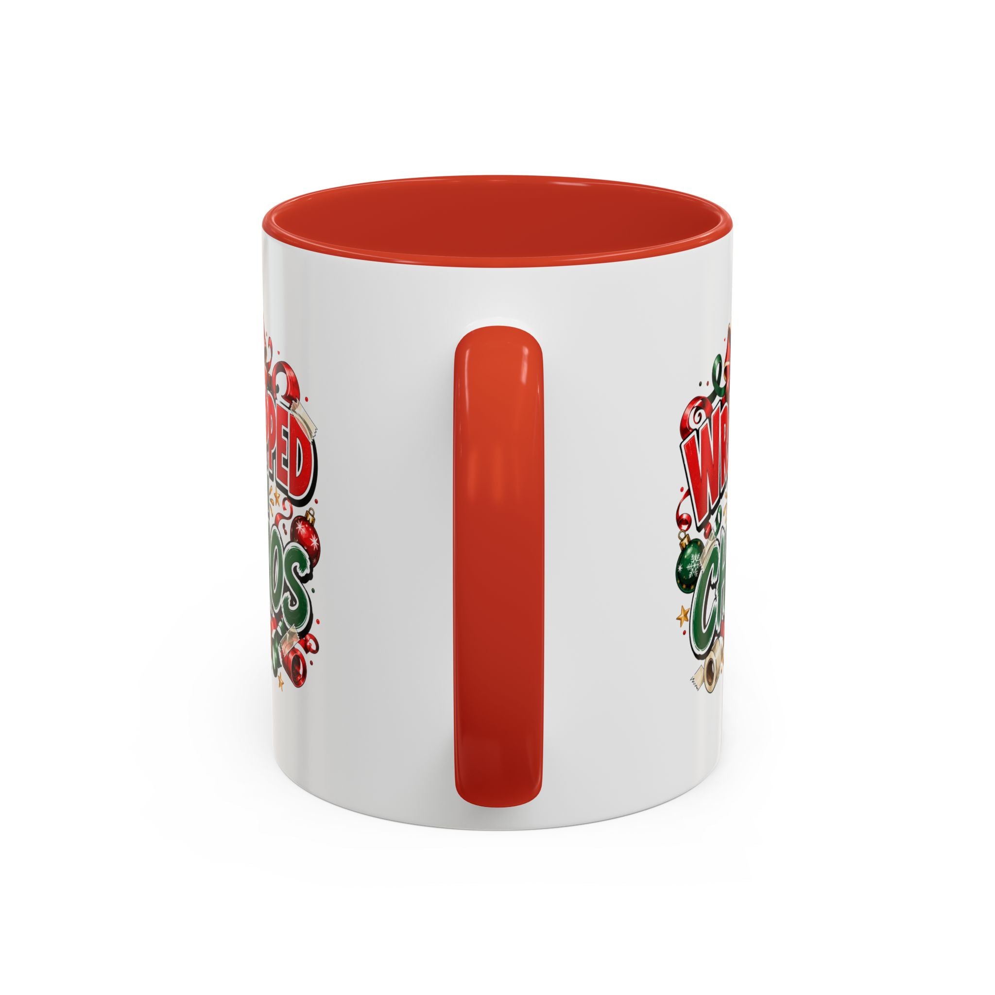 Wrapped in Chaos Christmas Coffee Mug