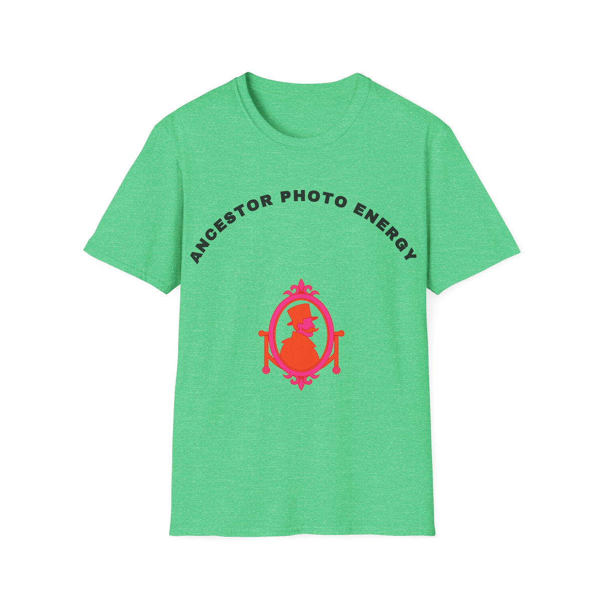 T-Shirt — 'Ancestor Photo Energy' Spiritual Retro Graphic Tee - Trending Now - September 2026
