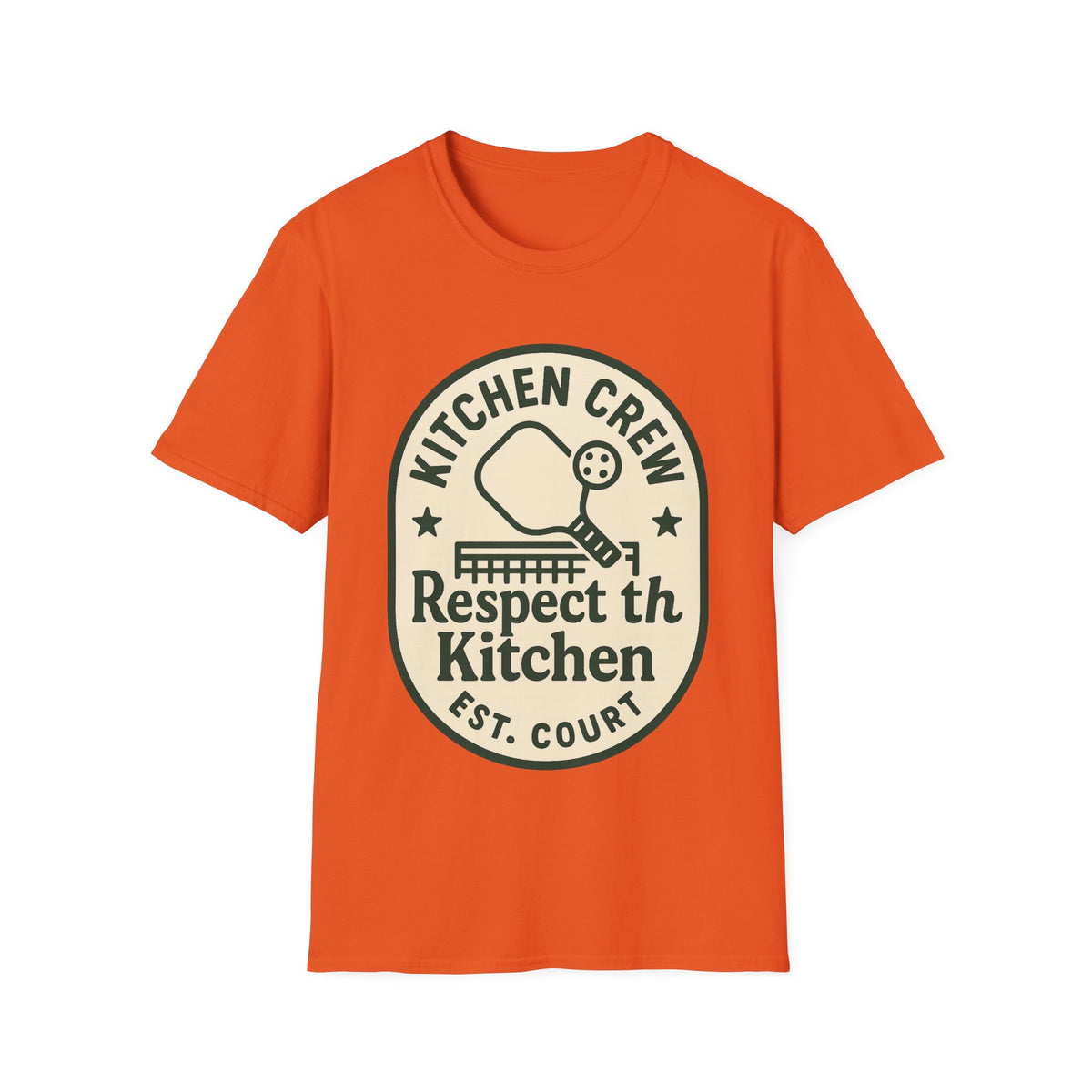 Kitchen Crew T-Shirt — "Respect the Kitchen" Casual Graphic Tee for Home Cooks - Trending Now - August 2026