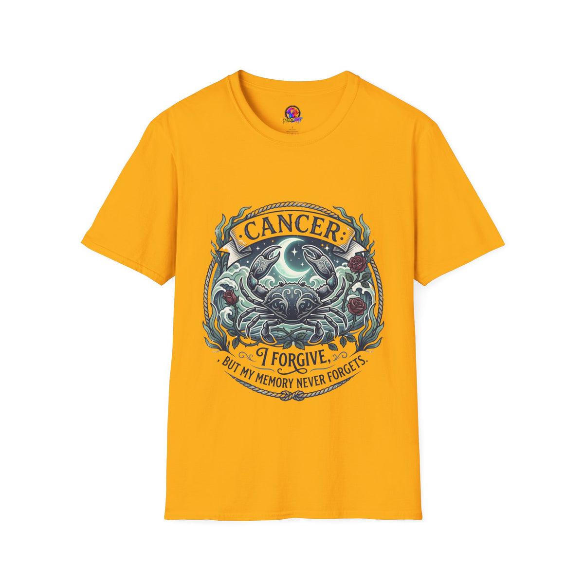 Cancer Zodiac T-Shirt — Crab Constellation Sign Tee