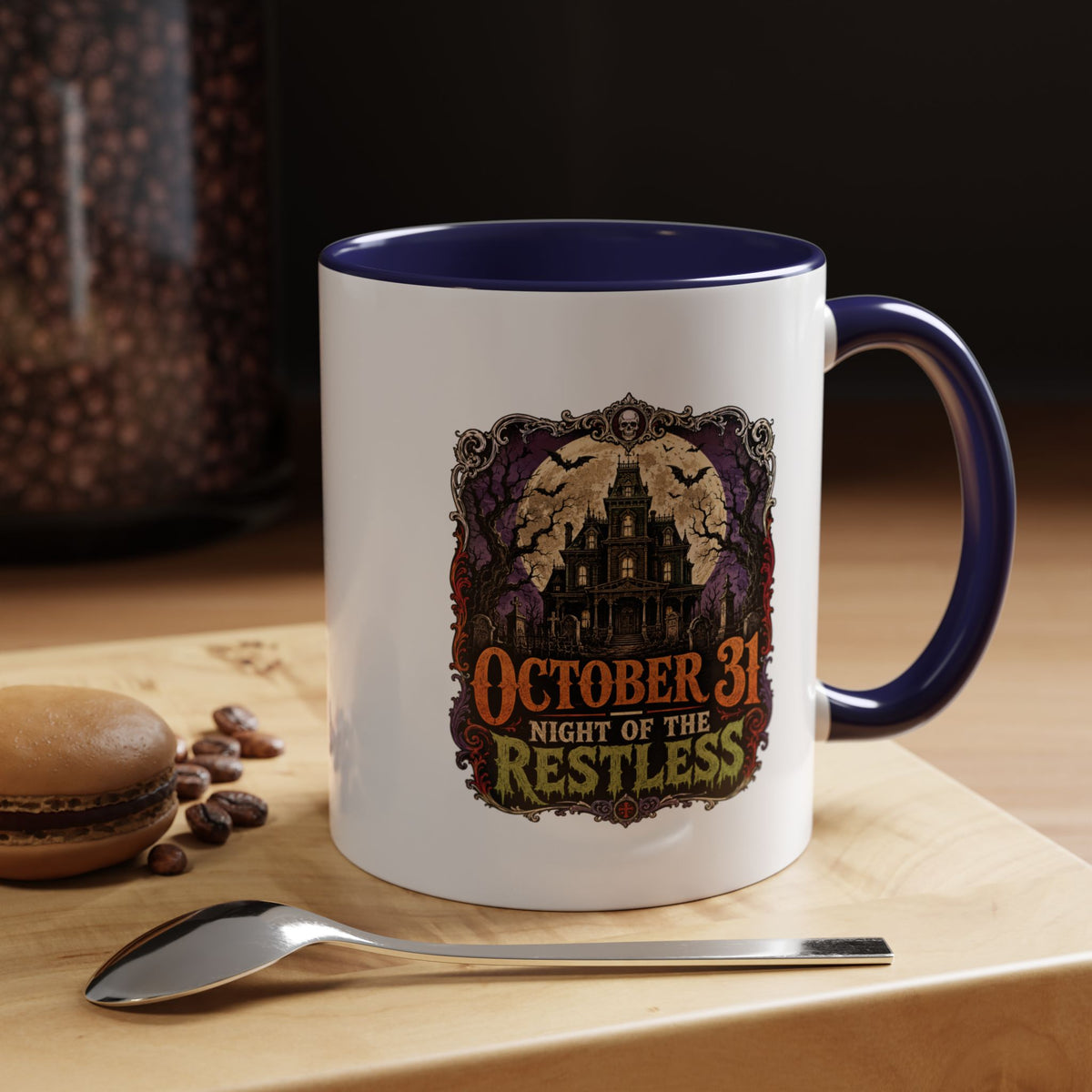 Halloween  October 31 Accent Coffee Mug