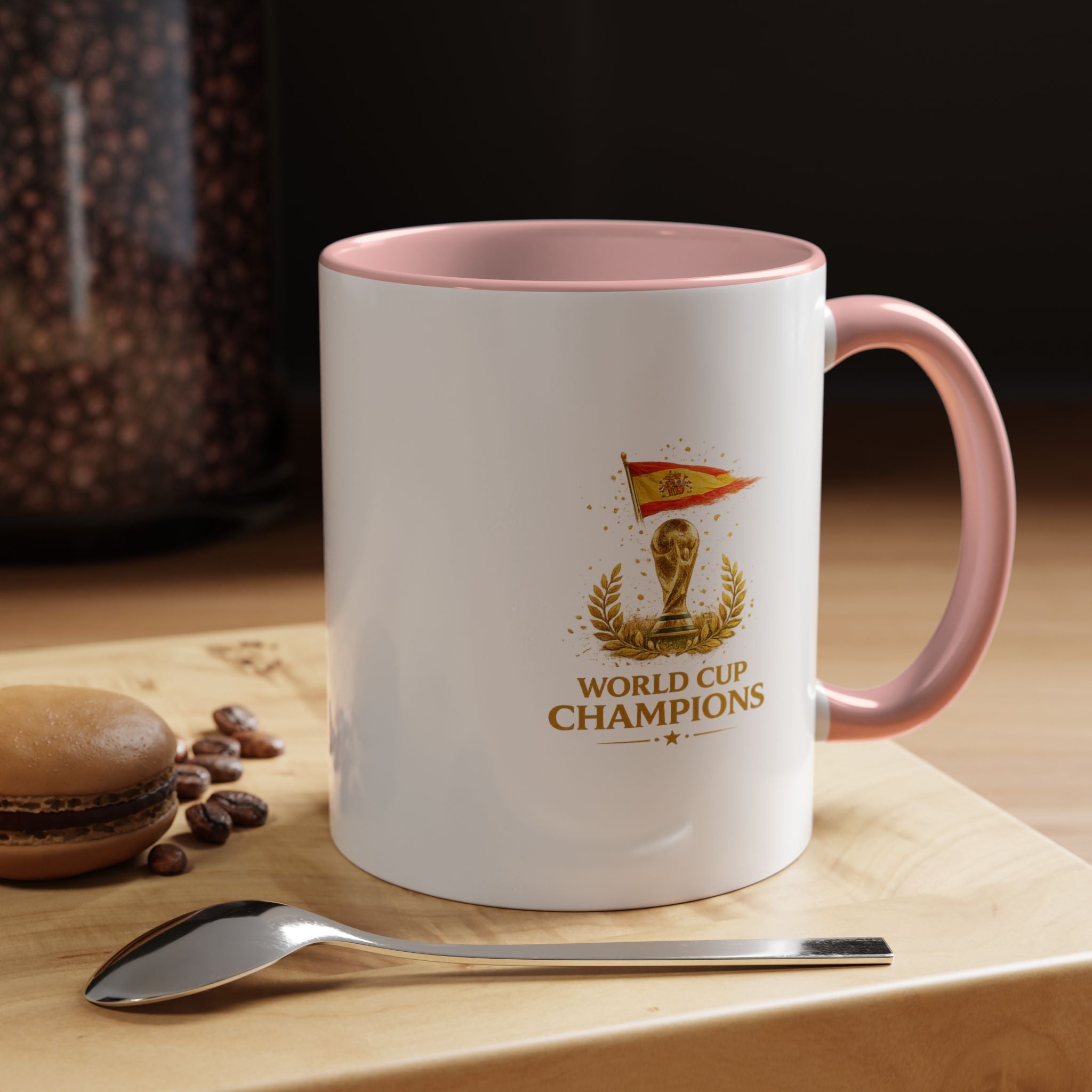 World Cup Champions Coffee Mug – Spanish Flag Accent