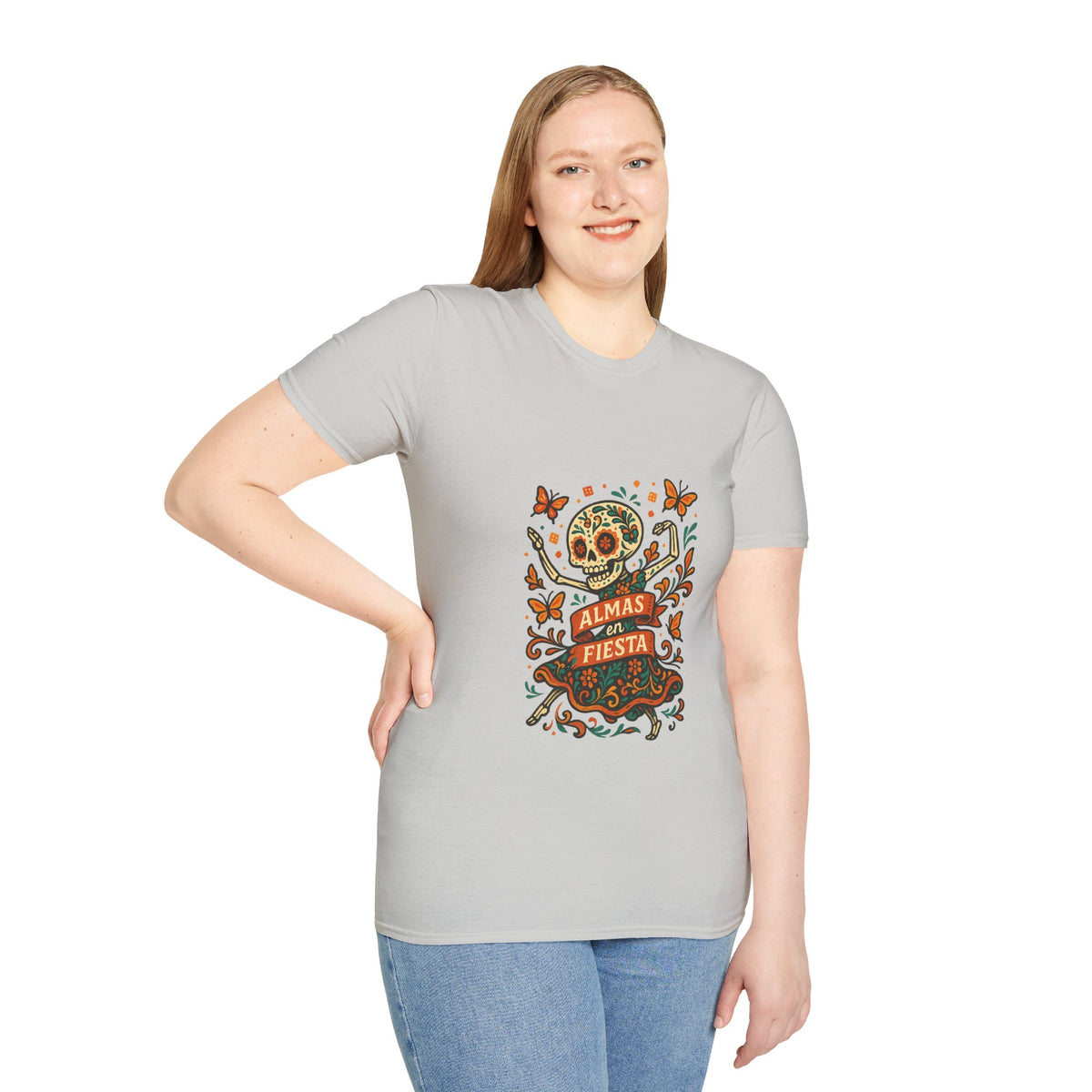 Day of the Dead Fiesta T-Shirt — Calavera Skull with 'Día de Fiesta' Design - Trending Now - October 2026