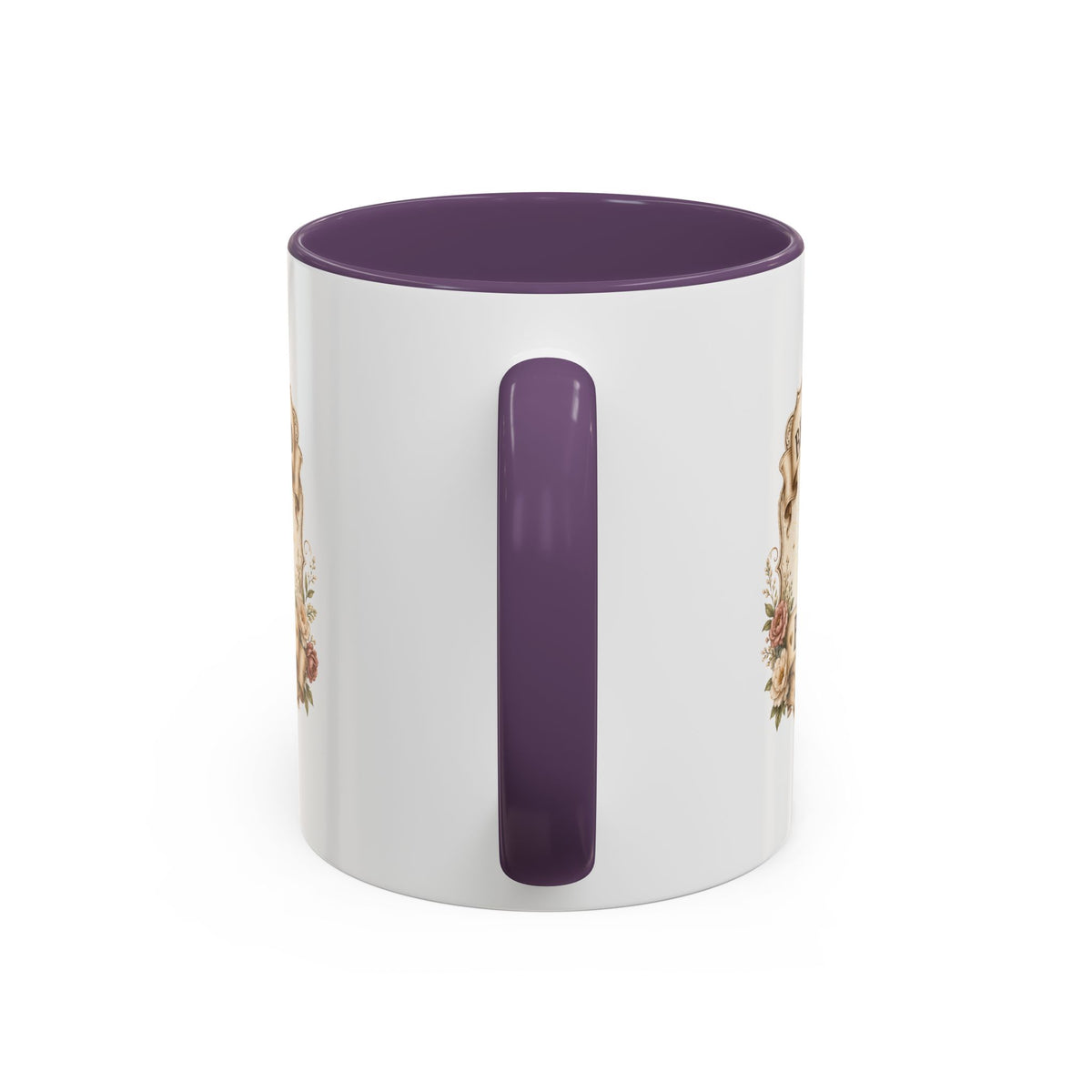 Milo Bailey Dog Dad Mom Personalized Dog Coffee Mug – "Forever My Best Friend" Golden Retriever Accent Mug