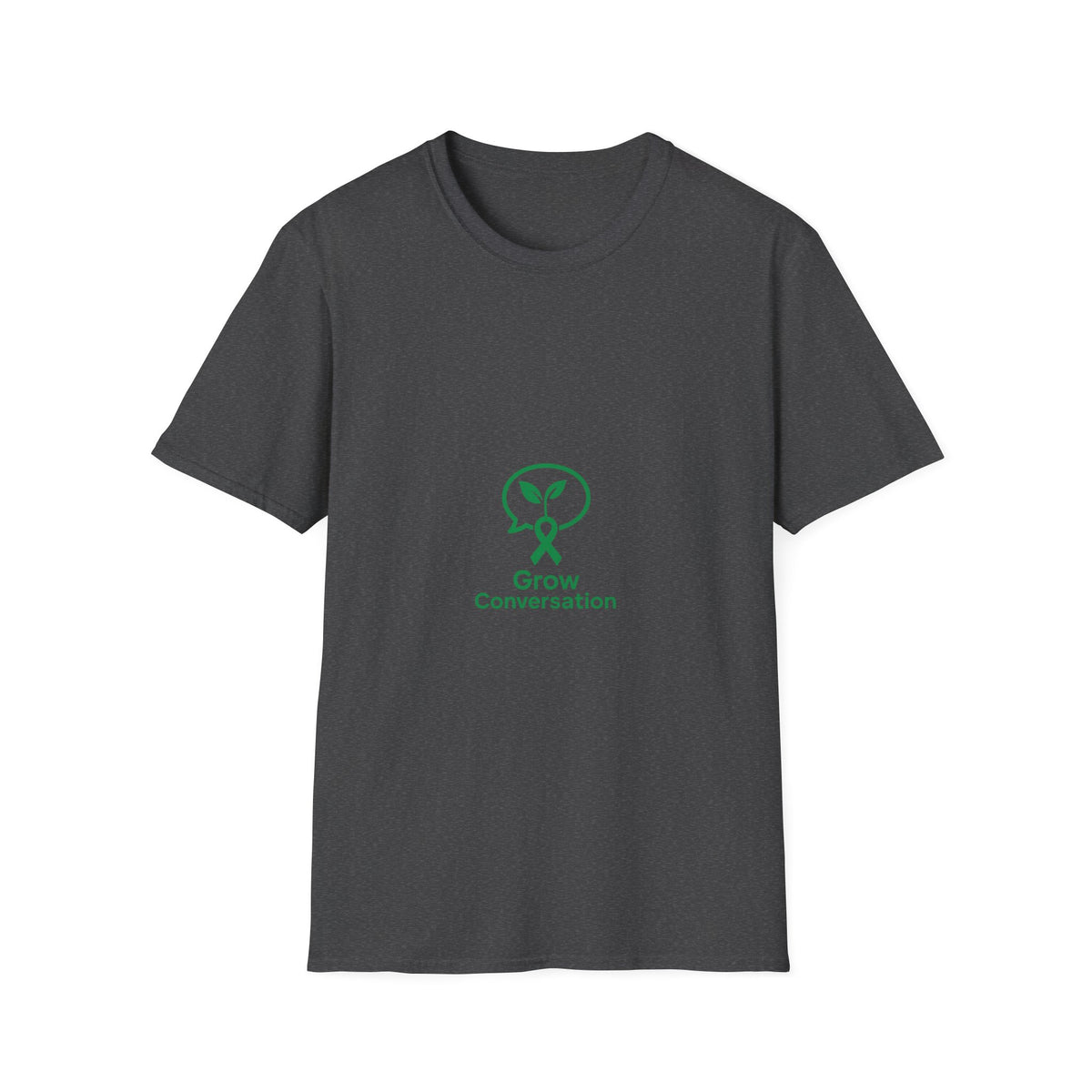 Grow Conversation Graphic Tee, Funny Mental Health Awareness Ribbon T-Shirt - Trending Now - September 2026