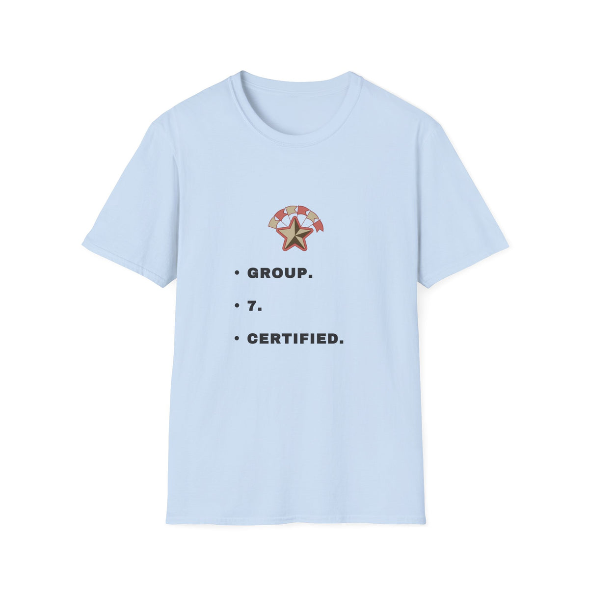 Group Certified T‑Shirt — Military Star Emblem Tee - Trending Now - September 2026