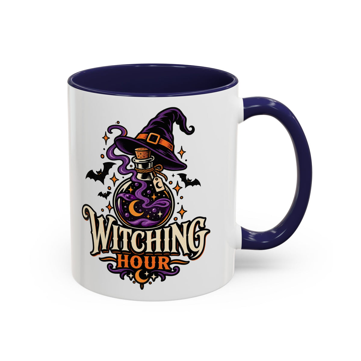 Witching Hour Coffee Mug — Halloween Witch Potion Accent Mug (11/15oz)